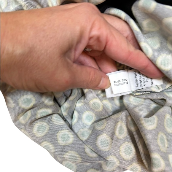 Diane Von Furstenberg Rose two green silk dress size 4 - Picture 5 of 8